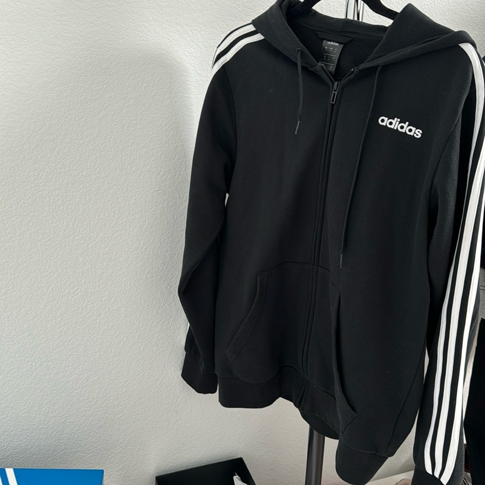 Adidas men’s zip up sweatshirt